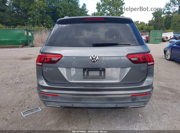3VV5B7AX0JM172887 2018 VOLKSWAGEN TIGUAN Gray 