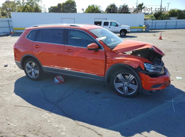 3VV5B7AX2JM061595 2018 VOLKSWAGEN TIGUAN Orange Առջևի աջ