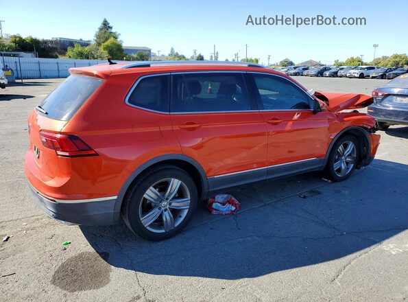 3VV5B7AX2JM061595 2018 VOLKSWAGEN TIGUAN Orange Հետևի աջ