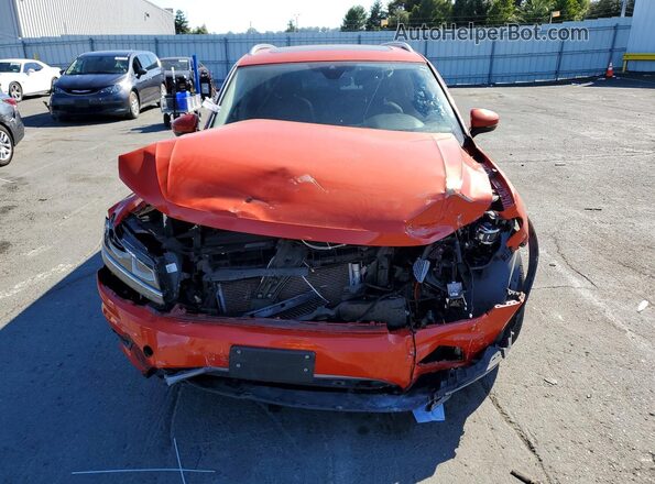 3VV5B7AX2JM061595 2018 VOLKSWAGEN TIGUAN Orange Դիմացի տեսք