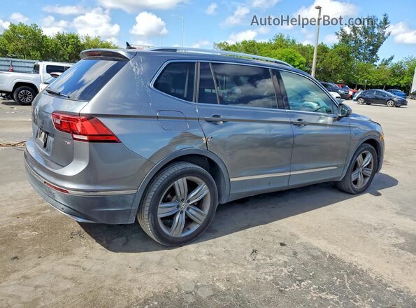3VV5B7AX8JM103574 2018 VOLKSWAGEN TIGUAN Серый Задняя правая четверть