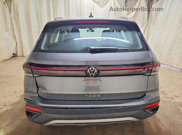 3VV5C7B21TM070629 2026 VOLKSWAGEN TAOS Gray Widok z tyłu