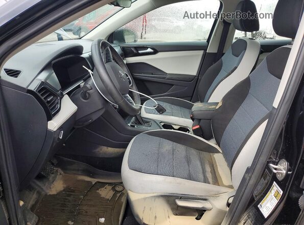 3VV5C7B23SM067360 2025 VOLKSWAGEN TAOS Black წინა სალონის ხედი