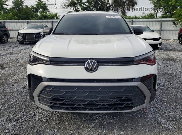 3VV5C7B23TM025224 2026 VOLKSWAGEN TAOS White Դիմացի տեսք