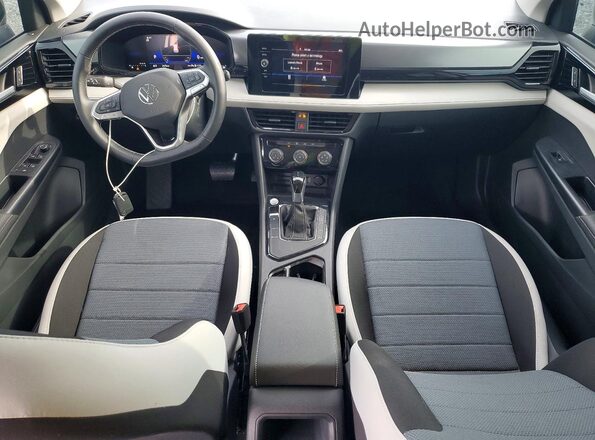3VV5C7B23TM025224 2026 VOLKSWAGEN TAOS White Առջևի վահանակի տեսք