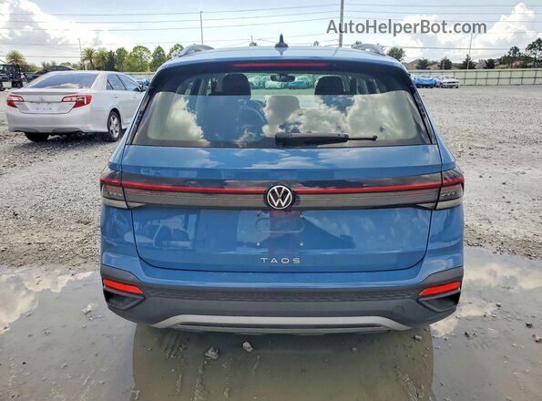 3VV5C7B25SM069191 2025 VOLKSWAGEN TAOS Blue Vista trasera