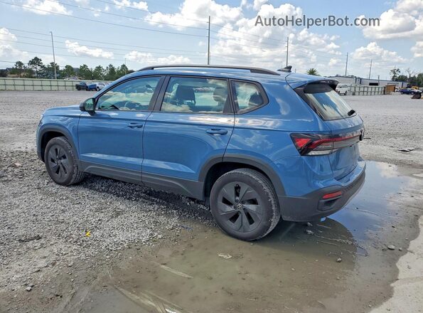 3VV5C7B25SM069191 2025 VOLKSWAGEN TAOS Blue Trasero izquierdo
