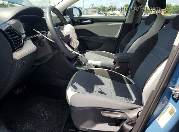 3VV5C7B25SM069191 2025 VOLKSWAGEN TAOS Blue Vista interior delantera