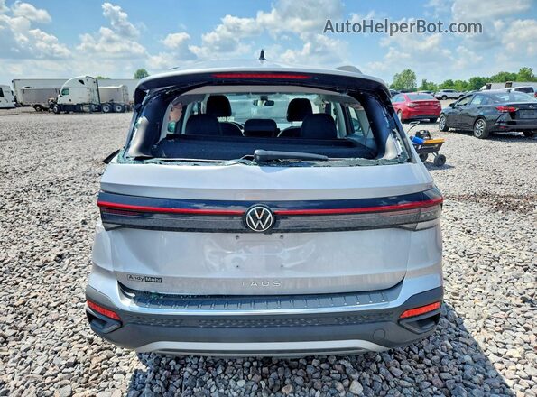 3VV5C7B28TM028040 2026 VOLKSWAGEN TAOS Silver უკანა ხედი
