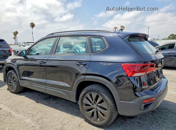 3VV5X7B20RM115671 2024 VOLKSWAGEN TAOS Черный Задняя левая четверть
