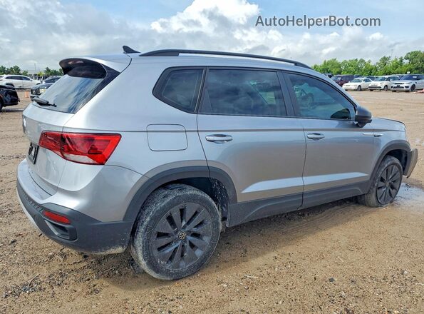 3VV5X7B24RM065213 2024 VOLKSWAGEN TAOS Серебряный Задняя правая четверть