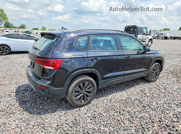 3VV5X7B27RM003191 2024 VOLKSWAGEN TAOS Black უკანა მარჯვენა