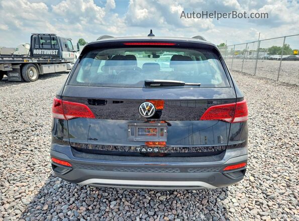 3VV5X7B27RM003191 2024 VOLKSWAGEN TAOS Black უკანა ხედი
