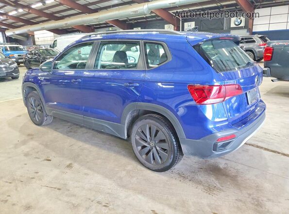 3VV5X7B28RM080958 2024 VOLKSWAGEN TAOS Blue Tył lewy