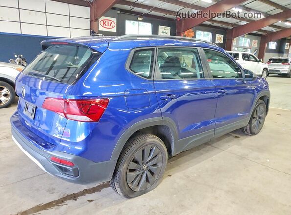 3VV5X7B28RM080958 2024 VOLKSWAGEN TAOS Blue Tył prawy