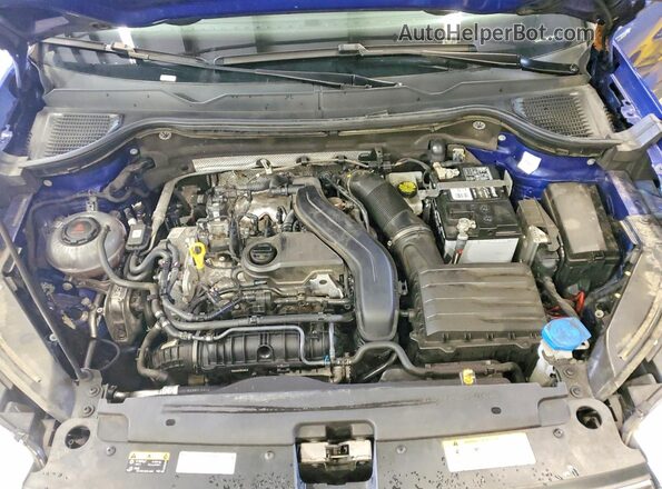 3VV5X7B28RM080958 2024 VOLKSWAGEN TAOS Blue Widok komory silnika