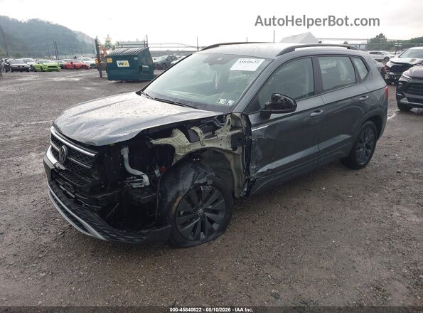 3VV5X7B2XRM106055 2024 VOLKSWAGEN TAOS Gray Vista tres cuartos delantera izquierda
