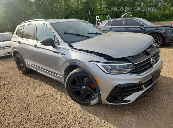3VV8B7AX1PM081875 2023 VOLKSWAGEN TIGUAN Gray Front right