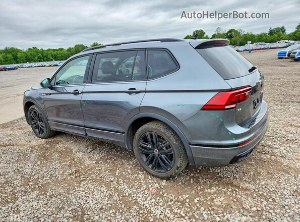 3VV8B7AX8NM126095 2022 VOLKSWAGEN TIGUAN Charcoal Задня ліва чверть
