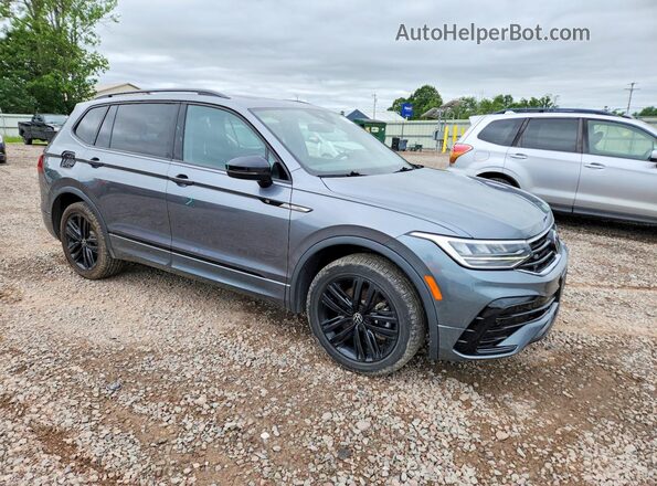 3VV8B7AX8NM126095 2022 VOLKSWAGEN TIGUAN Charcoal Передня права чверть