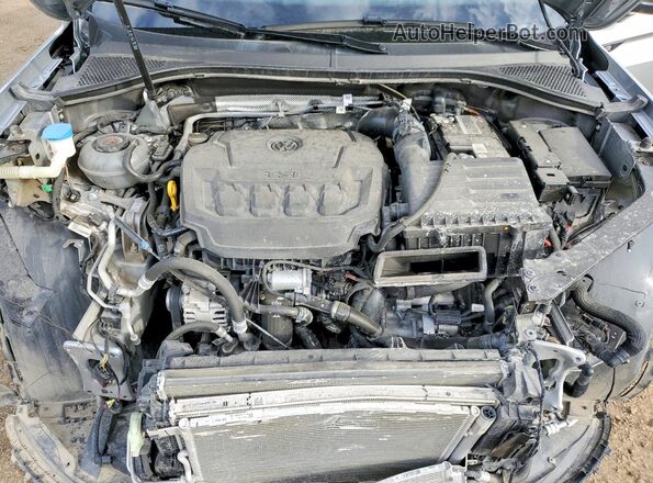 3VV8B7AX8PM114192 2023 VOLKSWAGEN TIGUAN Серый Вид подкапотного пространства