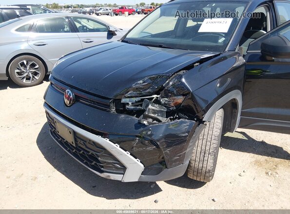 3VV8C7B21SM006344 2025 VOLKSWAGEN TAOS Black Vista frontal
