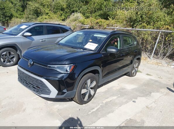 3VV8C7B29SM031329 2025 VOLKSWAGEN TAOS Black Передня ліва чверть