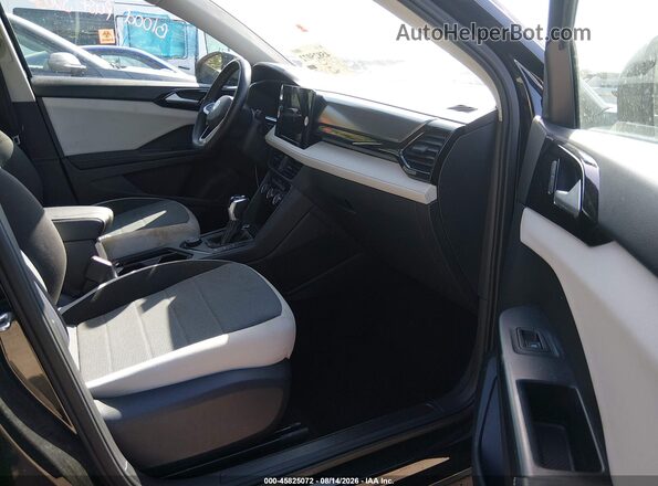 3VV8C7B29SM031329 2025 VOLKSWAGEN TAOS Black Вид салону спереду