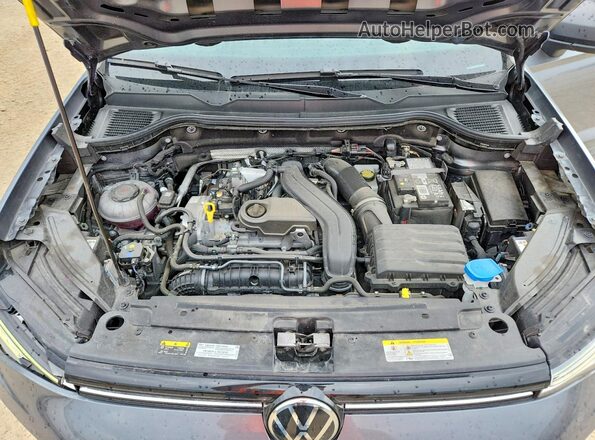 3VV8C7B29SM076657 2025 VOLKSWAGEN TAOS Gray უკანა სალონის ხედი