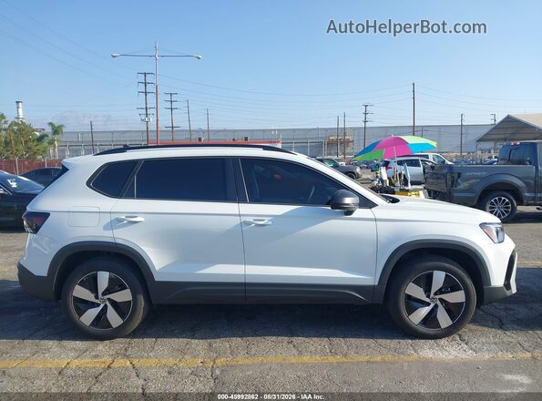 3VV8C7B2XSM059575 2025 VOLKSWAGEN TAOS White Սալոնի 360 աստիճան տեսք