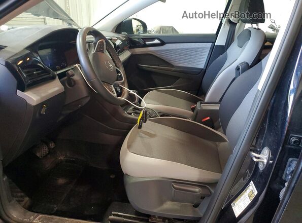 3VV8X7B23RM070173 2024 VOLKSWAGEN TAOS Black Սալոնի դիմացի տեսք