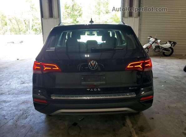 3VV8X7B23RM070173 2024 VOLKSWAGEN TAOS Black Հետևի տեսք