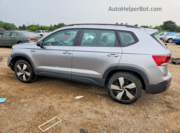 3VV8X7B26RM055859 2024 VOLKSWAGEN TAOS Silver უკანა მარცხენა