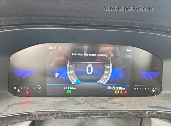 3VV8X7B26RM055859 2024 VOLKSWAGEN TAOS Silver ხელსაწყოთა პანელის ხედი