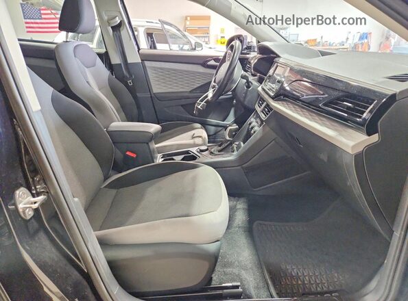 3VV8X7B27RM088062 2024 VOLKSWAGEN TAOS Black Widok wnętrza z przodu