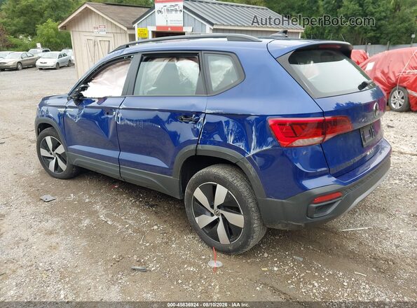 3VV8X7B27RM109881 2024 VOLKSWAGEN TAOS Blue უკანა მარცხენა