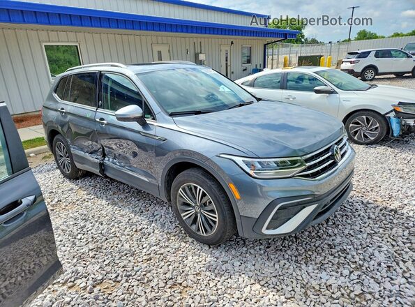 3VVAB7AX6RM218913 2024 VOLKSWAGEN TIGUAN Blue წინა მარჯვენა