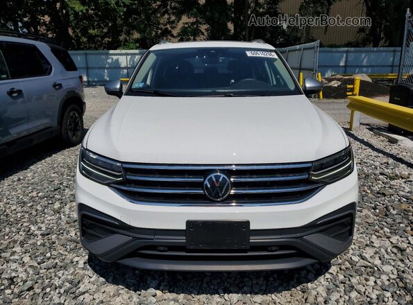 3VVAB7AX8RM223837 2024 VOLKSWAGEN TIGUAN White წინა ხედი