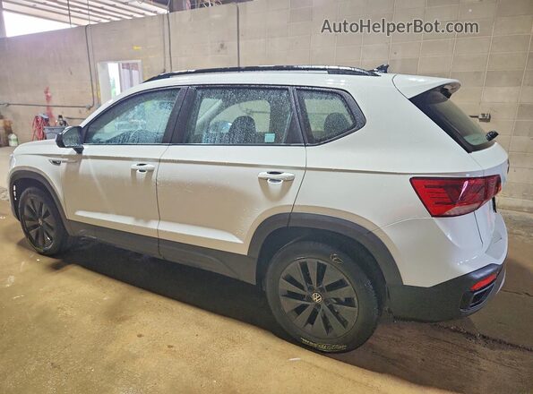 3VVAX7B22NM081208 2022 VOLKSWAGEN TAOS Белый Задняя левая четверть