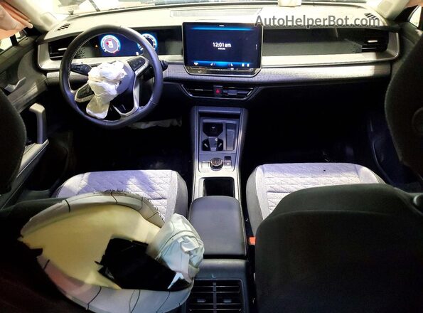 3VVBR7RM8SM071767 2025 VOLKSWAGEN TIGUAN Black Вид панелі приладів