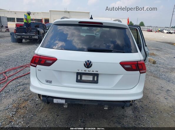 3VVCB7AX1NM069748 2022 VOLKSWAGEN TIGUAN White 