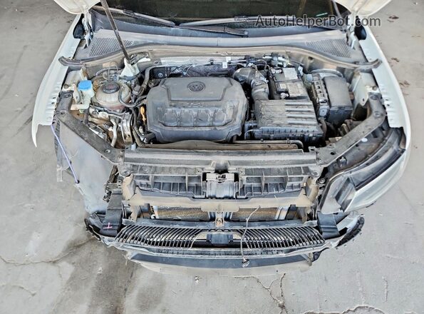 3VVCB7AX1PM011853 2023 VOLKSWAGEN TIGUAN White Vista del compartimento del motor