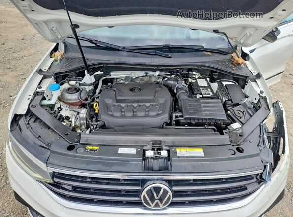 3VVCB7AX3PM049097 2023 VOLKSWAGEN TIGUAN White Engine compartment view