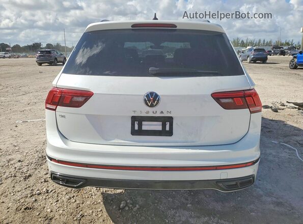 3VVCB7AX5NM069221 2022 VOLKSWAGEN TIGUAN White უკანა ხედი