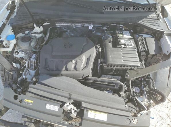 3VVCB7AX5NM069221 2022 VOLKSWAGEN TIGUAN White ძრავის განყოფილების ხედი