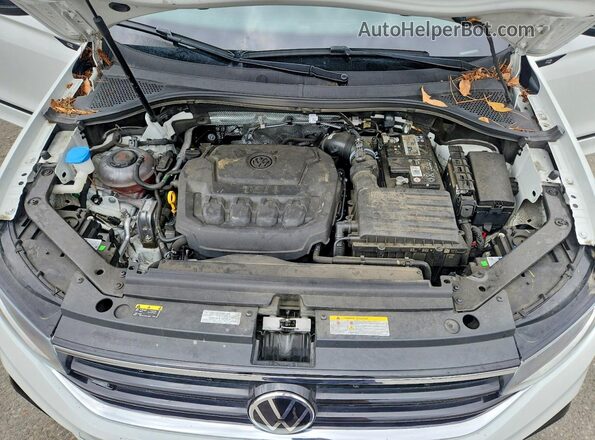 3VVCB7AX6NM077764 2022 VOLKSWAGEN TIGUAN White Вид підкапотного простору