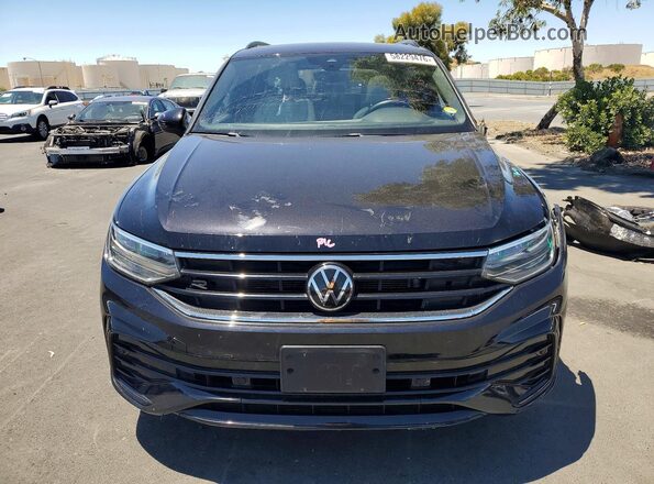 3VVCB7AX6PM034142 2023 VOLKSWAGEN TIGUAN Black Widok z przodu