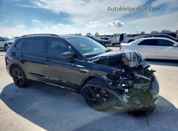 3VVCB7AX6RM202638 2024 VOLKSWAGEN TIGUAN Черный Передняя правая четверть