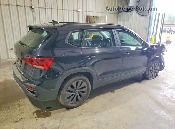 3VVCX7B20NM095780 2022 VOLKSWAGEN TAOS Black Հետևի աջ