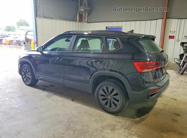 3VVCX7B20NM095780 2022 VOLKSWAGEN TAOS Black Հետևի ձախ